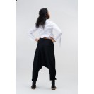Avant-garde cotton women's long-sleeved top