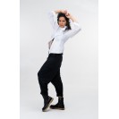 Avant-garde cotton women's long-sleeved top
