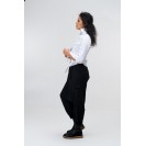 Avant-garde cotton women's long-sleeved top