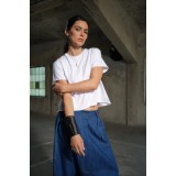 Basic white cotton top