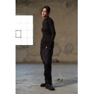 Black Twist Blouse