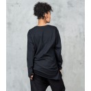 Black top avant-garde clothing