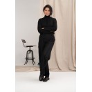 Black turtleneck shirt