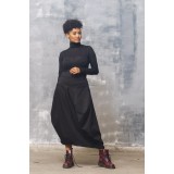 Black turtleneck shirt