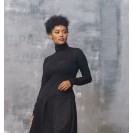 Black turtleneck shirt