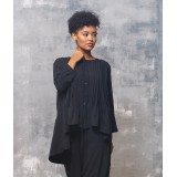 New Women's Black Tunic Top