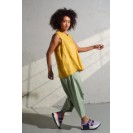 Summer Boho Linen Blouse