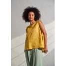 Summer Boho Linen Blouse