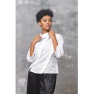 White Linen Top Fashion Outfit