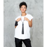 White top avant-garde clothing