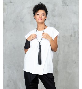 White top avant-garde clothing