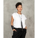 White top avant-garde clothing