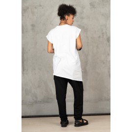 White top avant-garde clothing