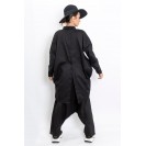 Women's Cotton Shirt Black Avant Garde Clothing
