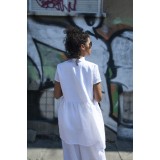 Women's White Linen Shirt